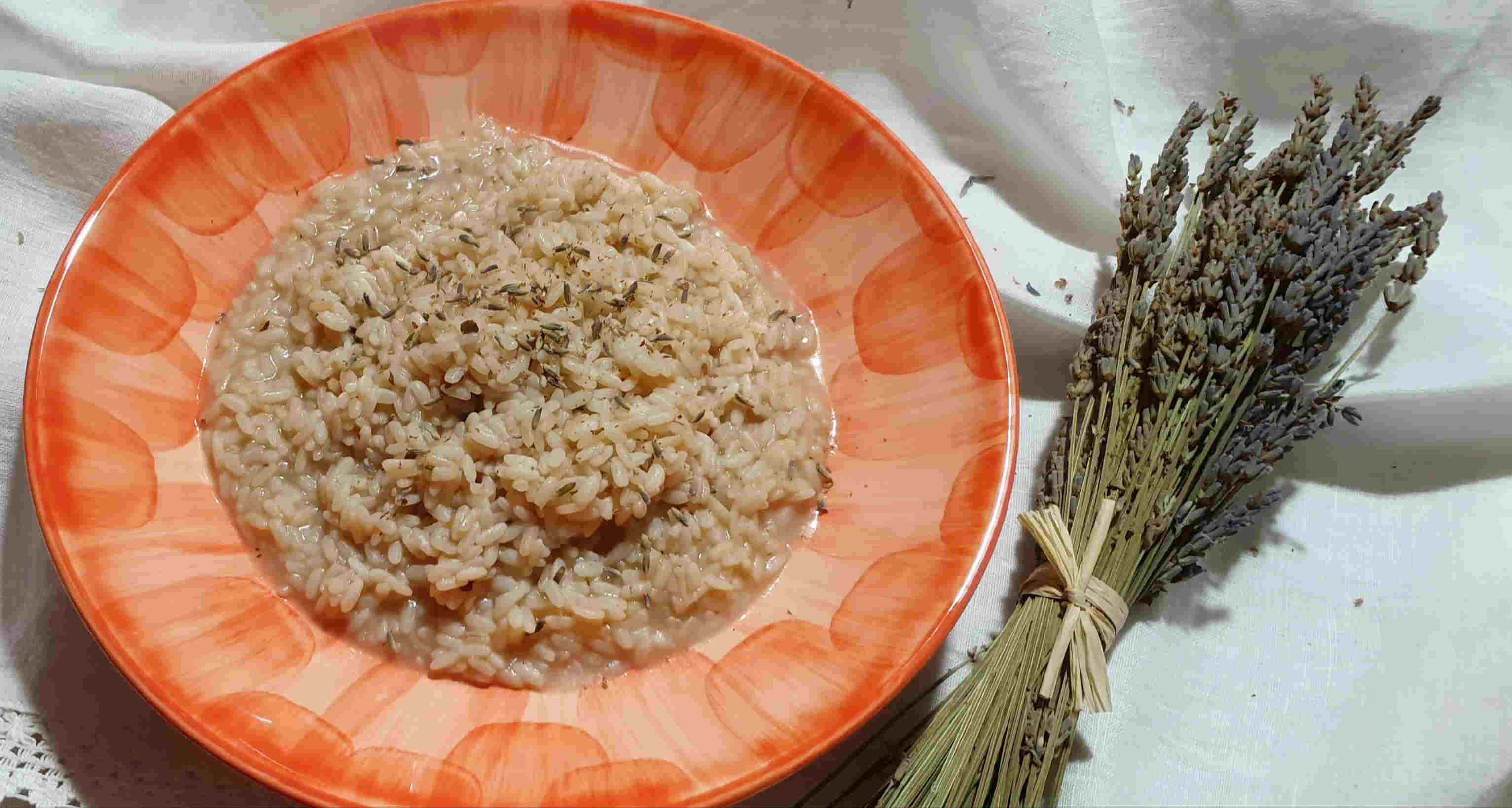 Risotto alla lavanda 